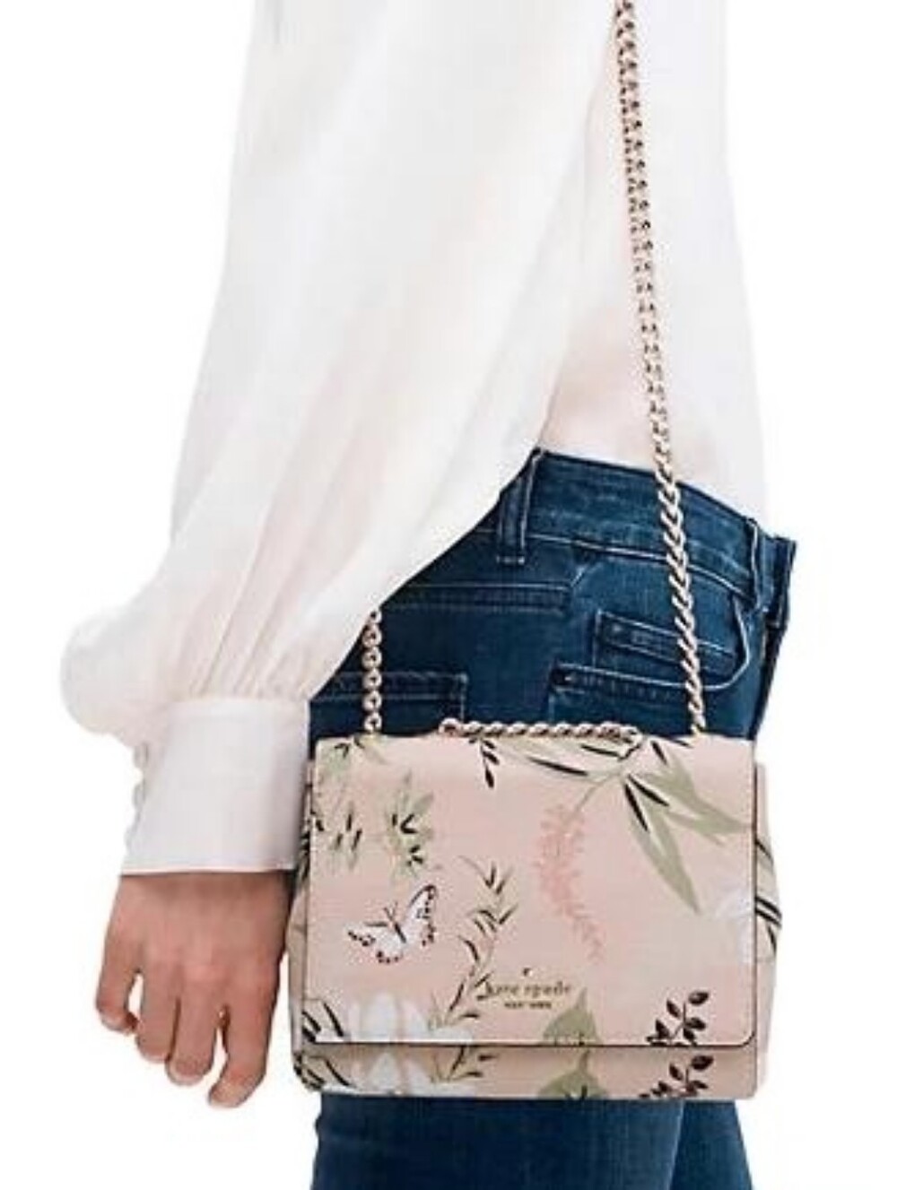 Kate Spade New York Briar Lane Botanical Emelyn Shoulder Bag